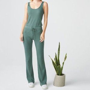 Revolve x Monrow NEW Ribbed Tank Jumpsuit